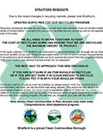 Link to borough recycling flyer